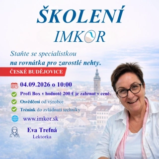 Školenie aplikácie IMKOR špôn 04.09.2026 v Českých Budějovicích
